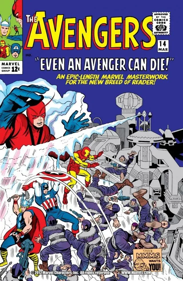 Cover of The Avengers #14