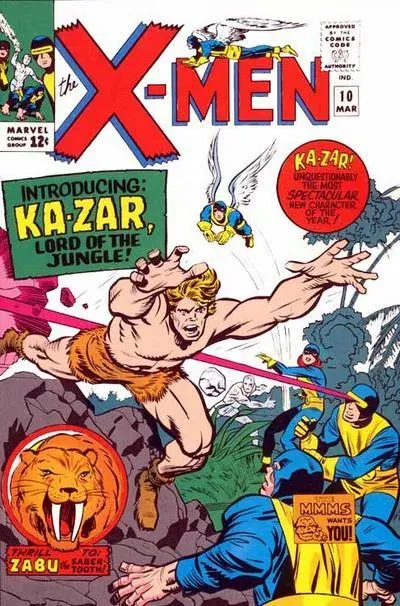 Cover of The X-Men #10