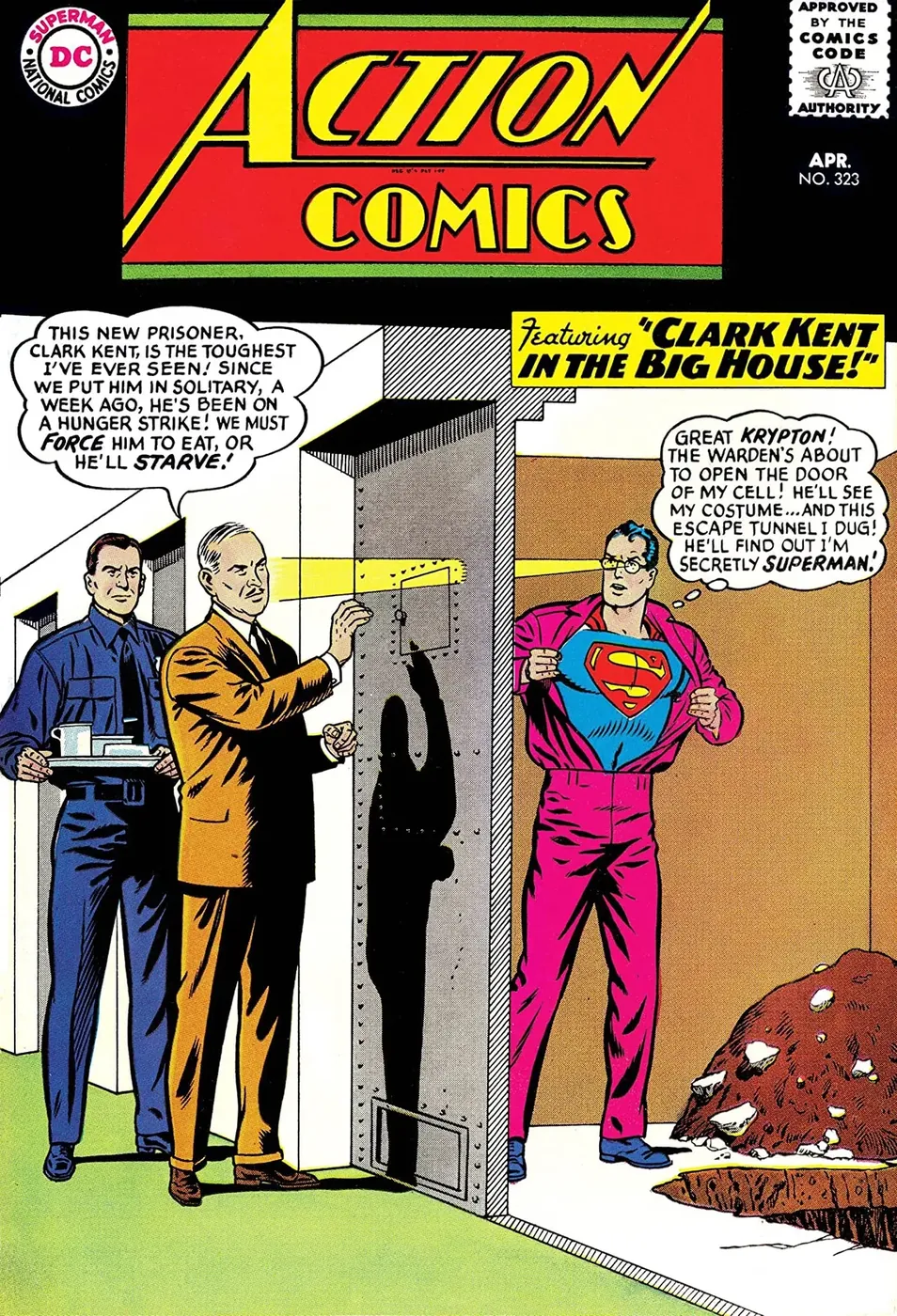 Cover of Action Comics #323