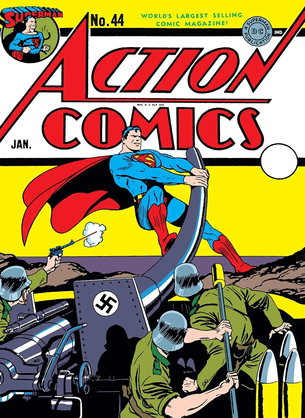 Cover of Action Comics #44
