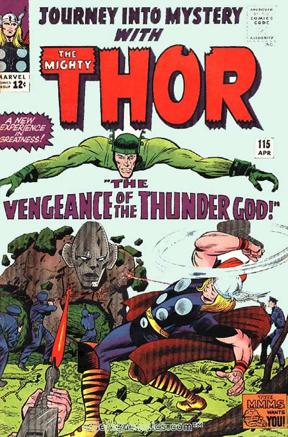 Cover of Journey into Mystery #115
