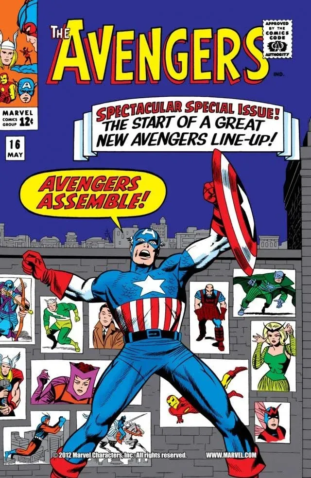 Cover of The Avengers #16