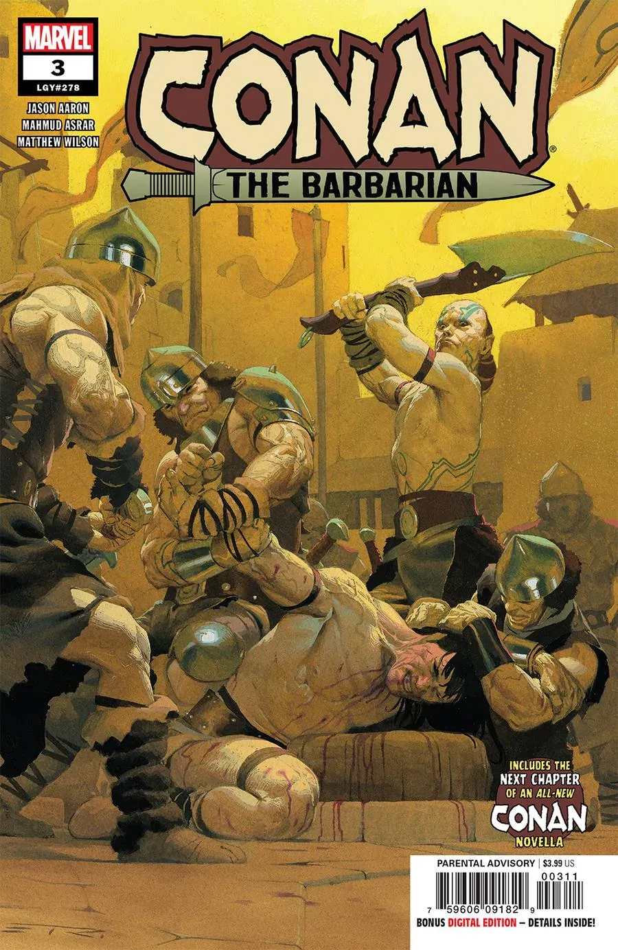 Cover of Conan the Barbarian #3 (278)