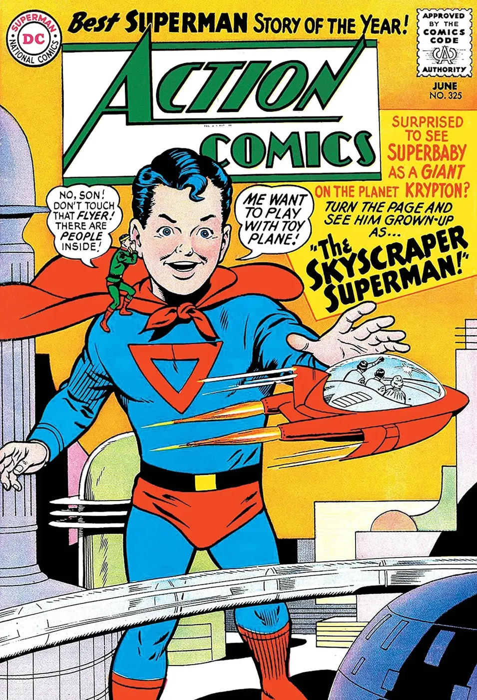Cover of Action Comics #325