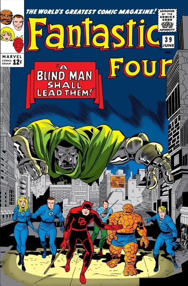 Cover of Fantastic Four #39
