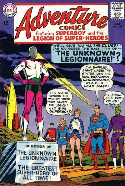 Cover of Adventure Comics #334