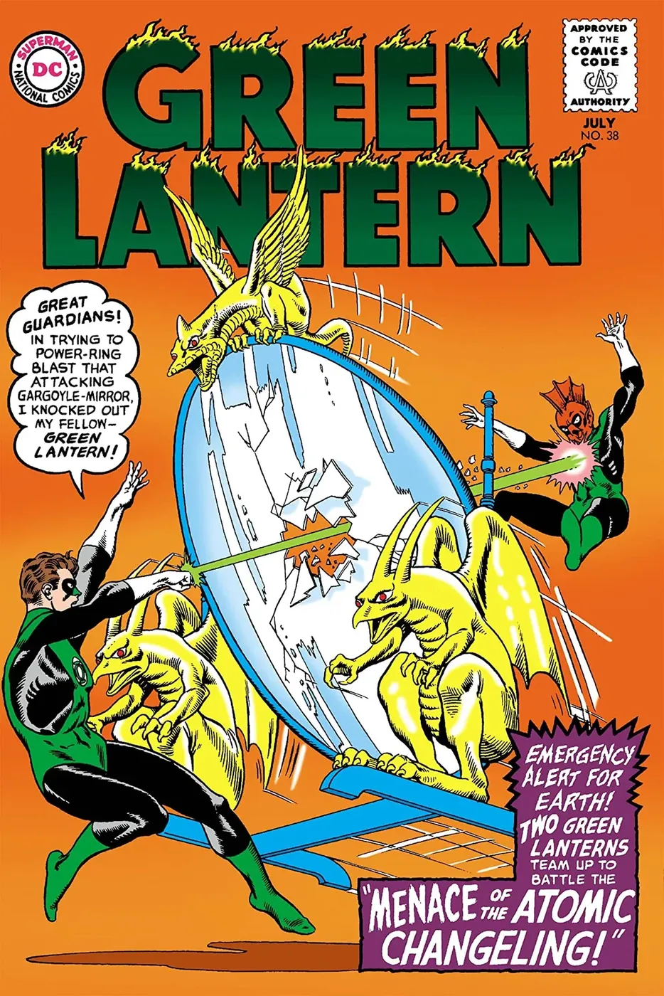 Cover of Green Lantern #38