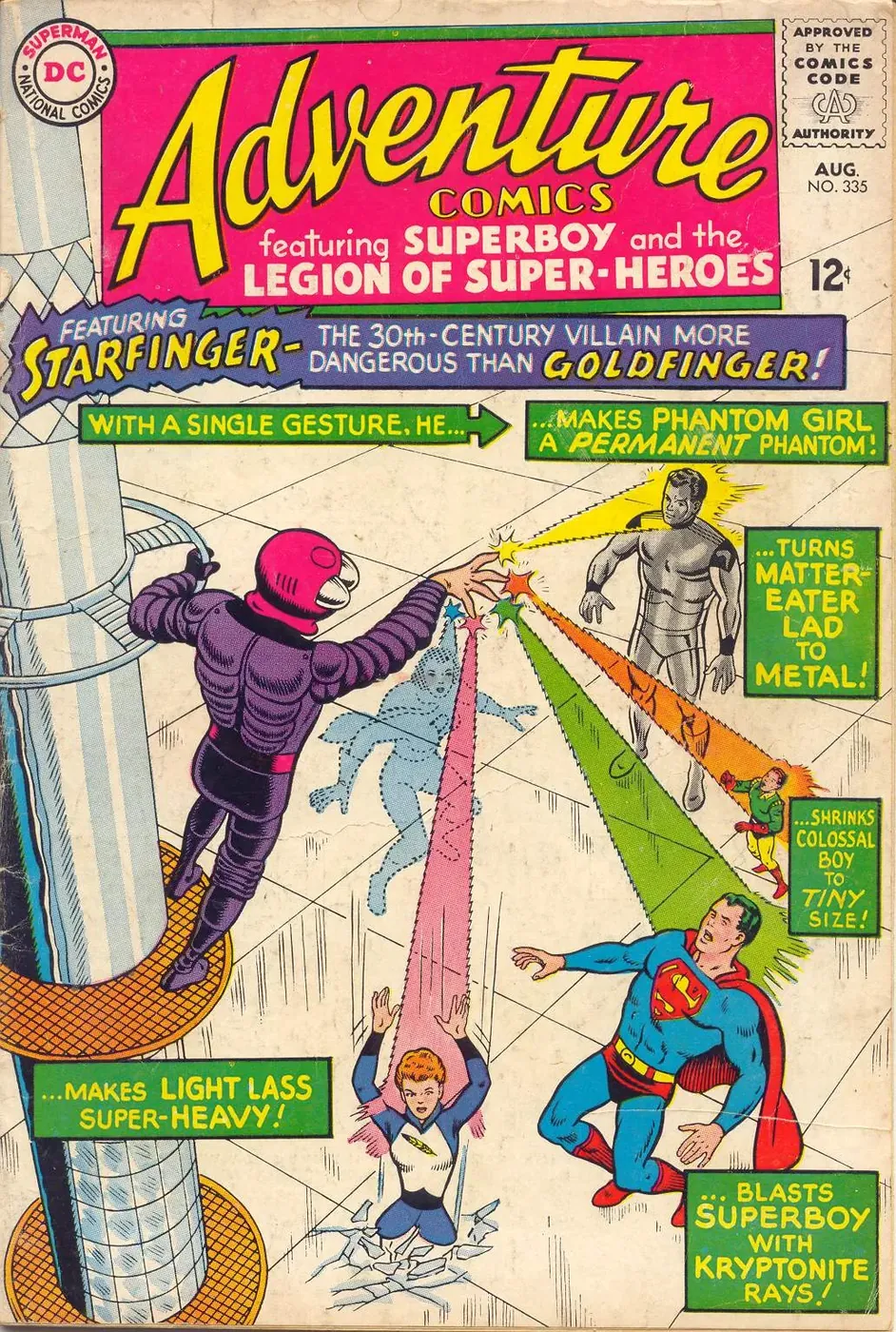 Cover of Adventure Comics #335