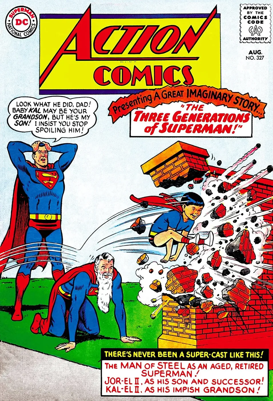 Cover of Action Comics #327
