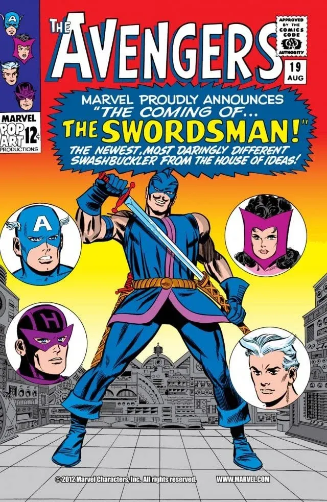 Cover of The Avengers #19