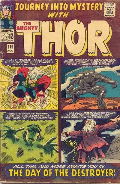 Cover of Journey into Mystery #119