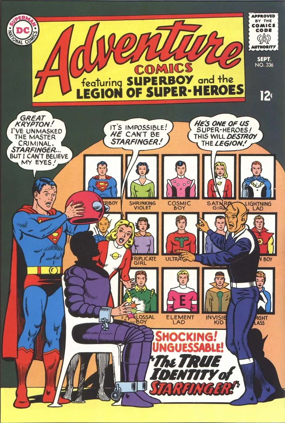 Cover of Adventure Comics #336