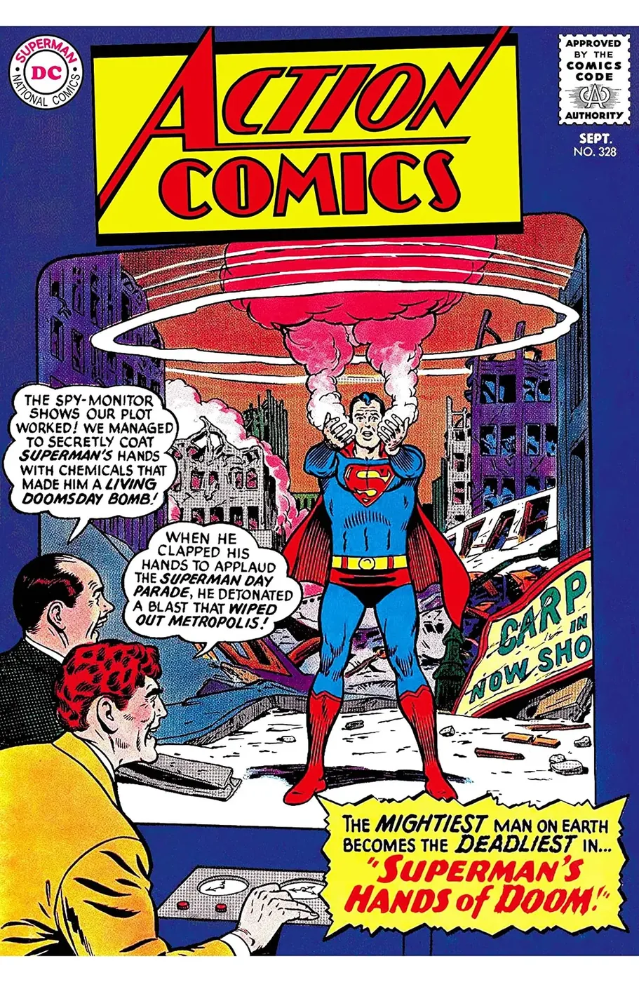 Cover of Action Comics #328