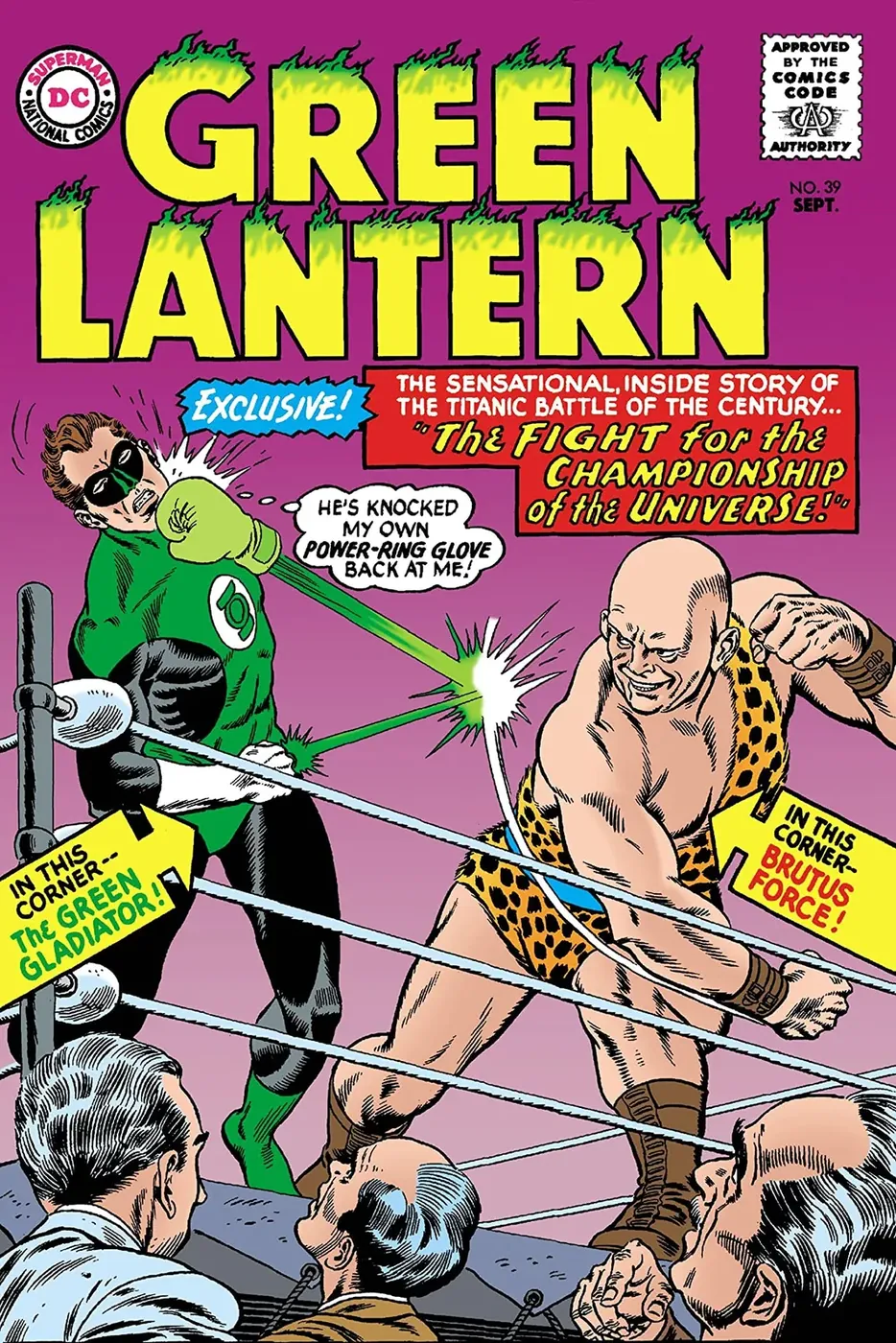 Cover of Green Lantern #39