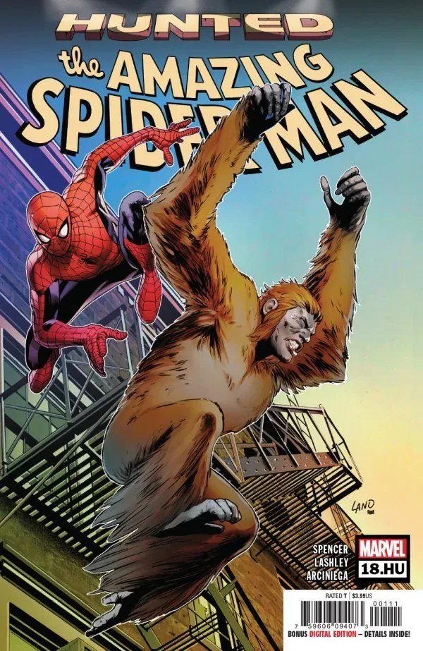 Cover of Amazing Spider-Man #18.HU