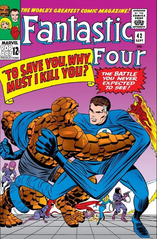 Cover of Fantastic Four #42
