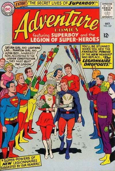 Cover of Adventure Comics #337