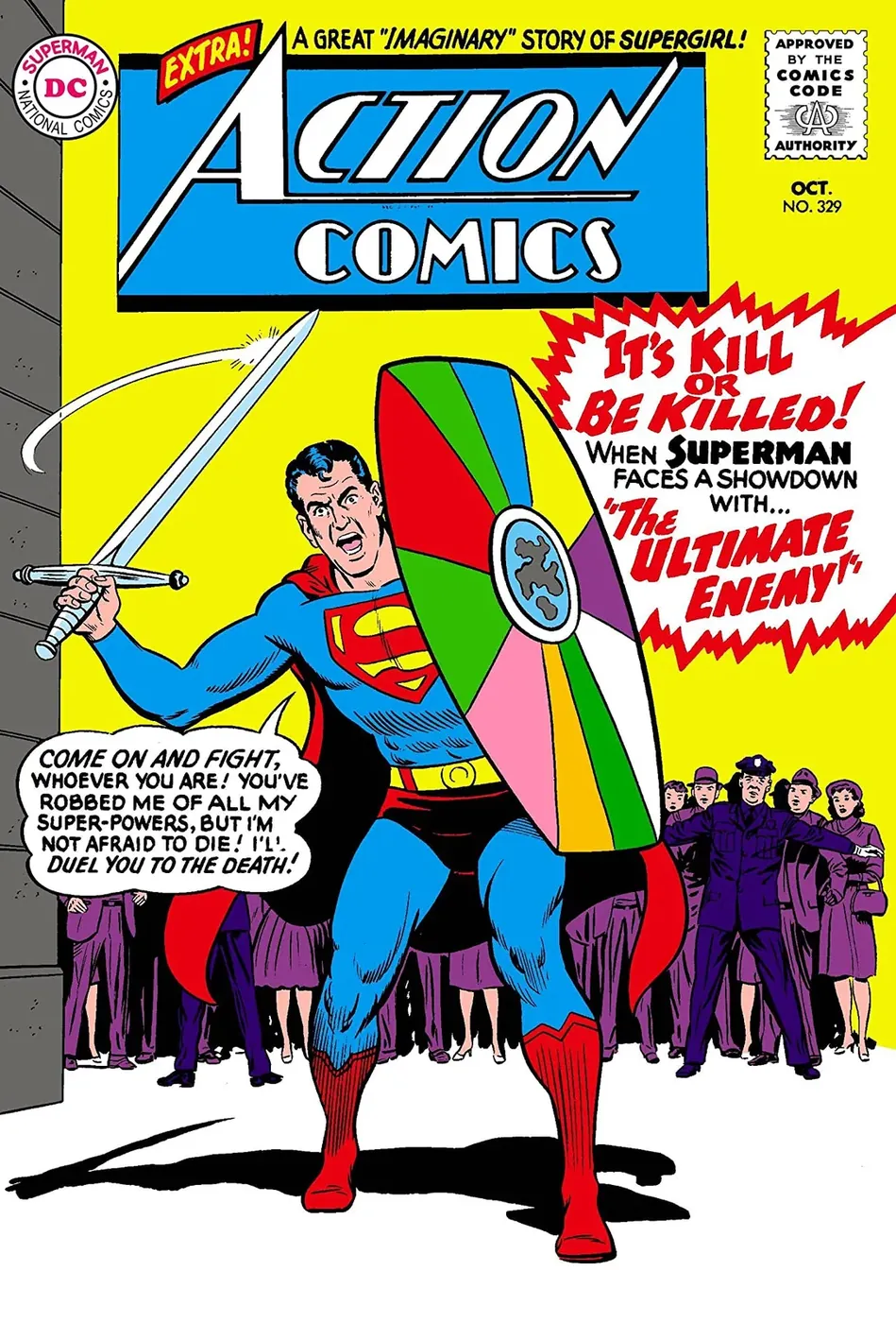 Cover of Action Comics #329