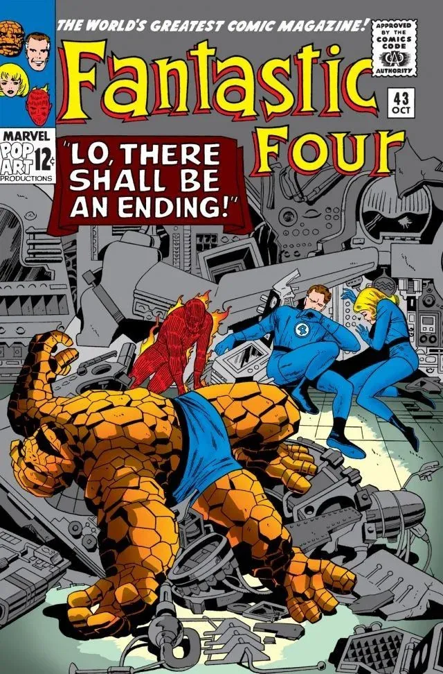 Cover of Fantastic Four #43