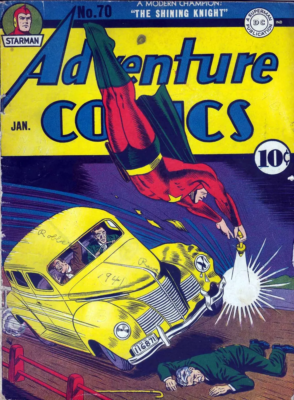 Cover of Adventure Comics #70