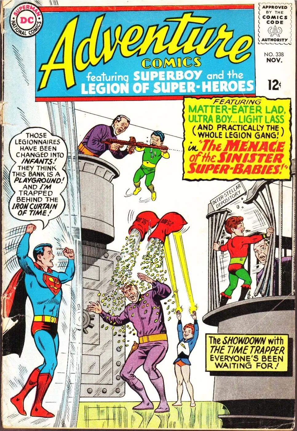 Cover of Adventure Comics #338