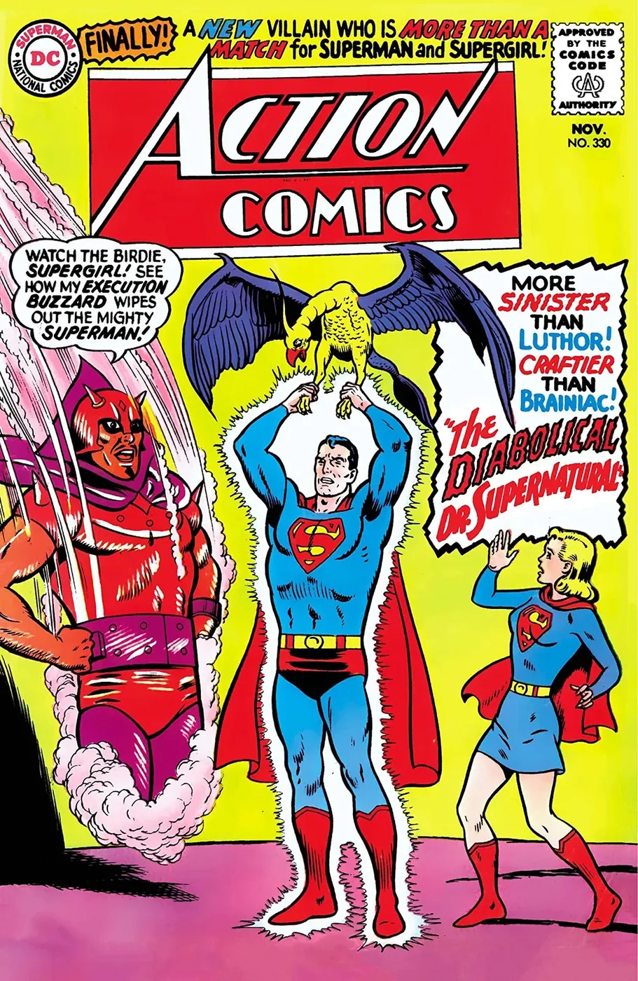 Cover of Action Comics #330