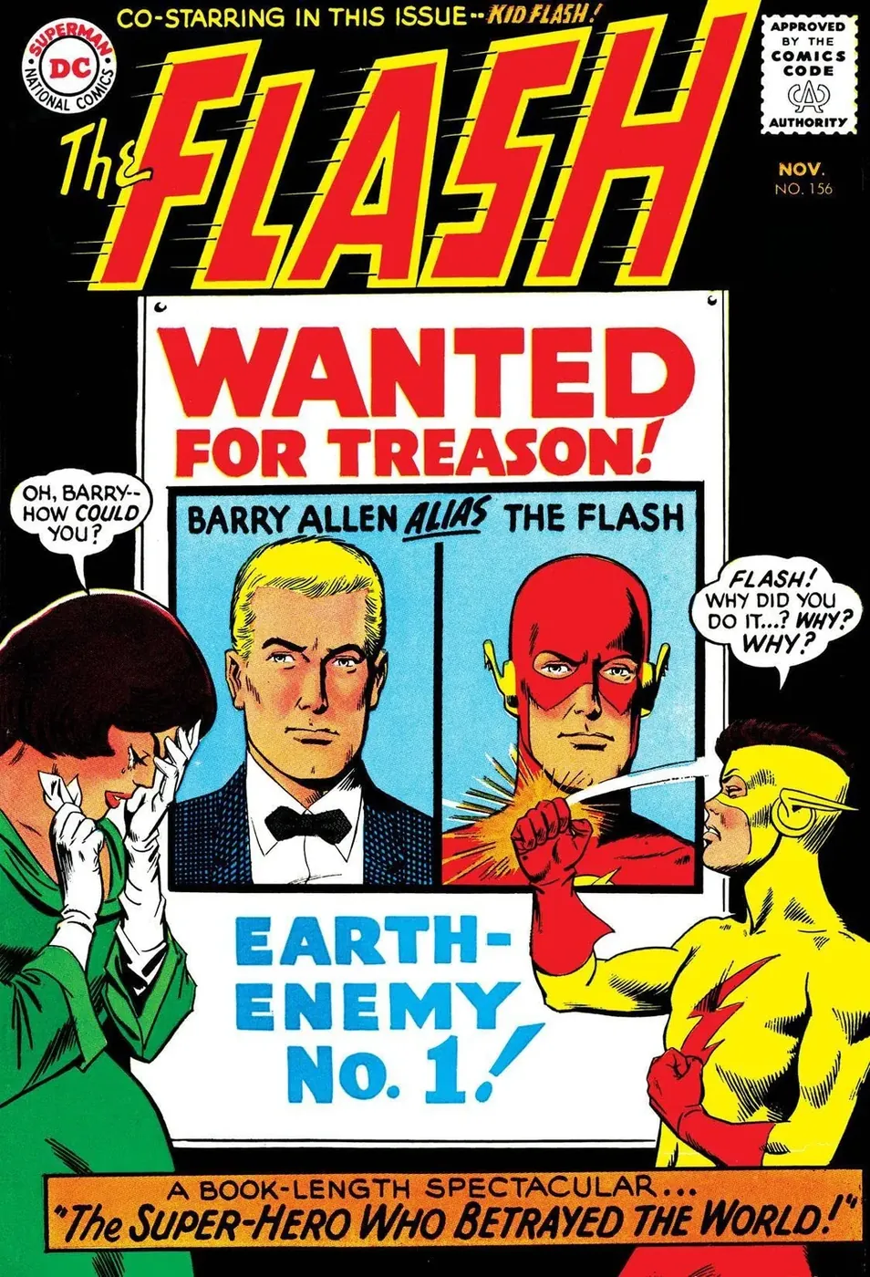 Cover of The Flash #156