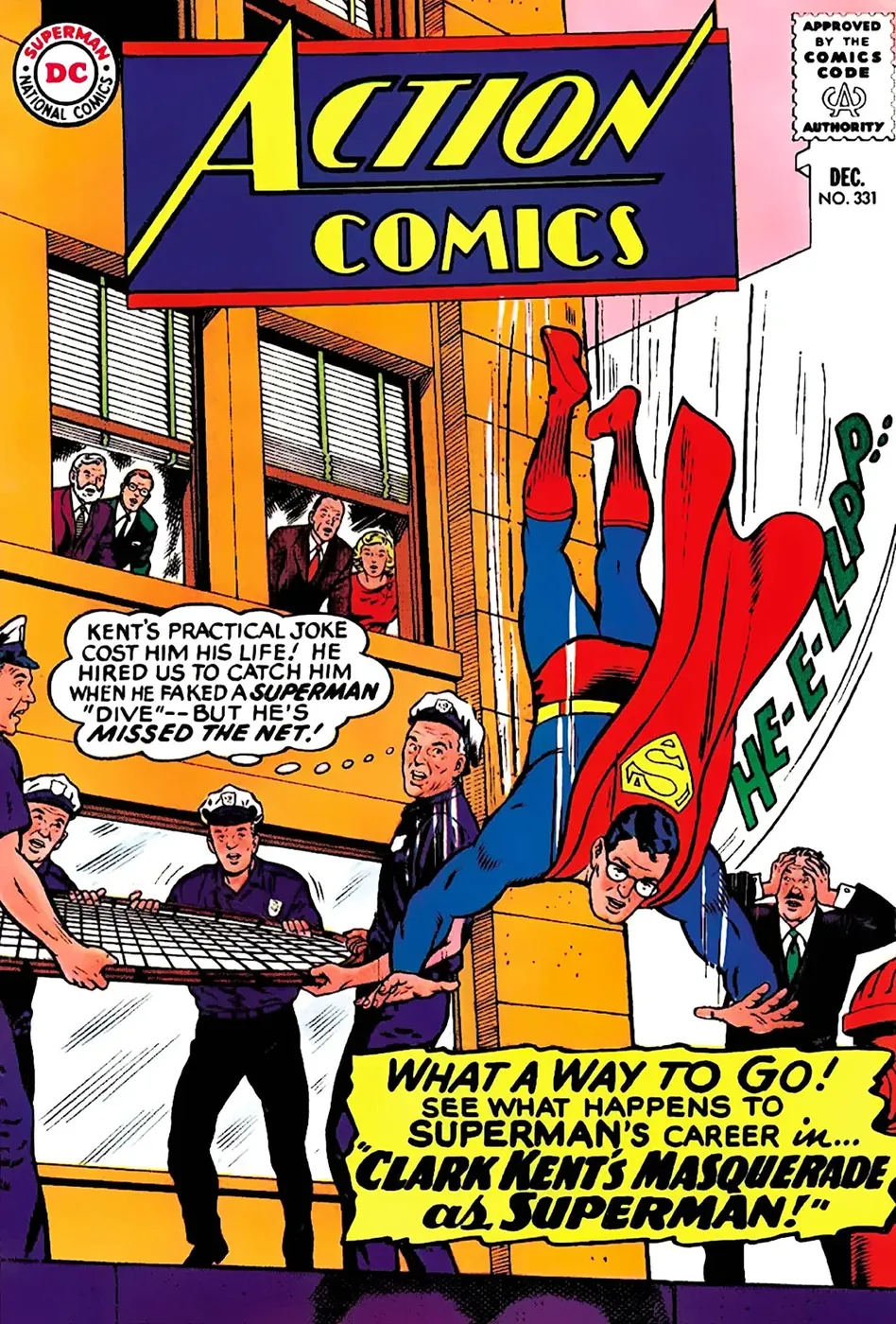 Cover of Action Comics #331
