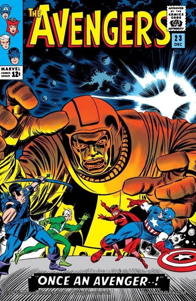 Cover of The Avengers #23