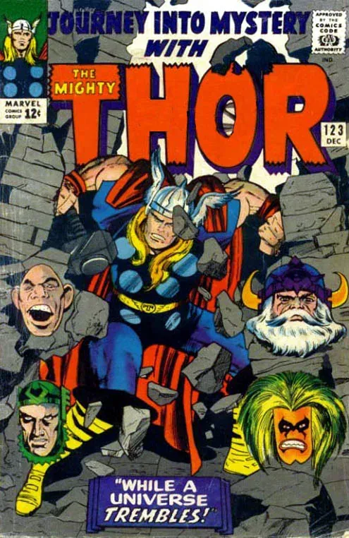 Cover of Journey into Mystery #123