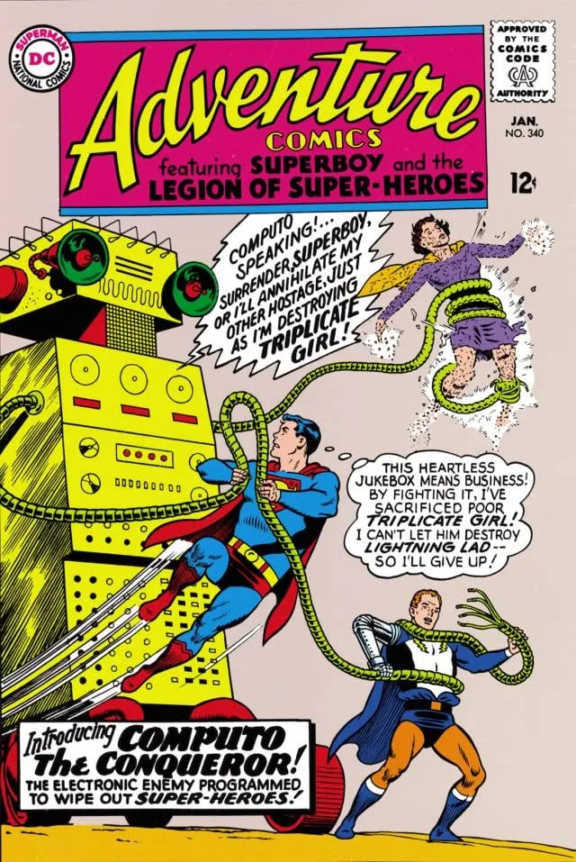 Cover of Adventure Comics #340