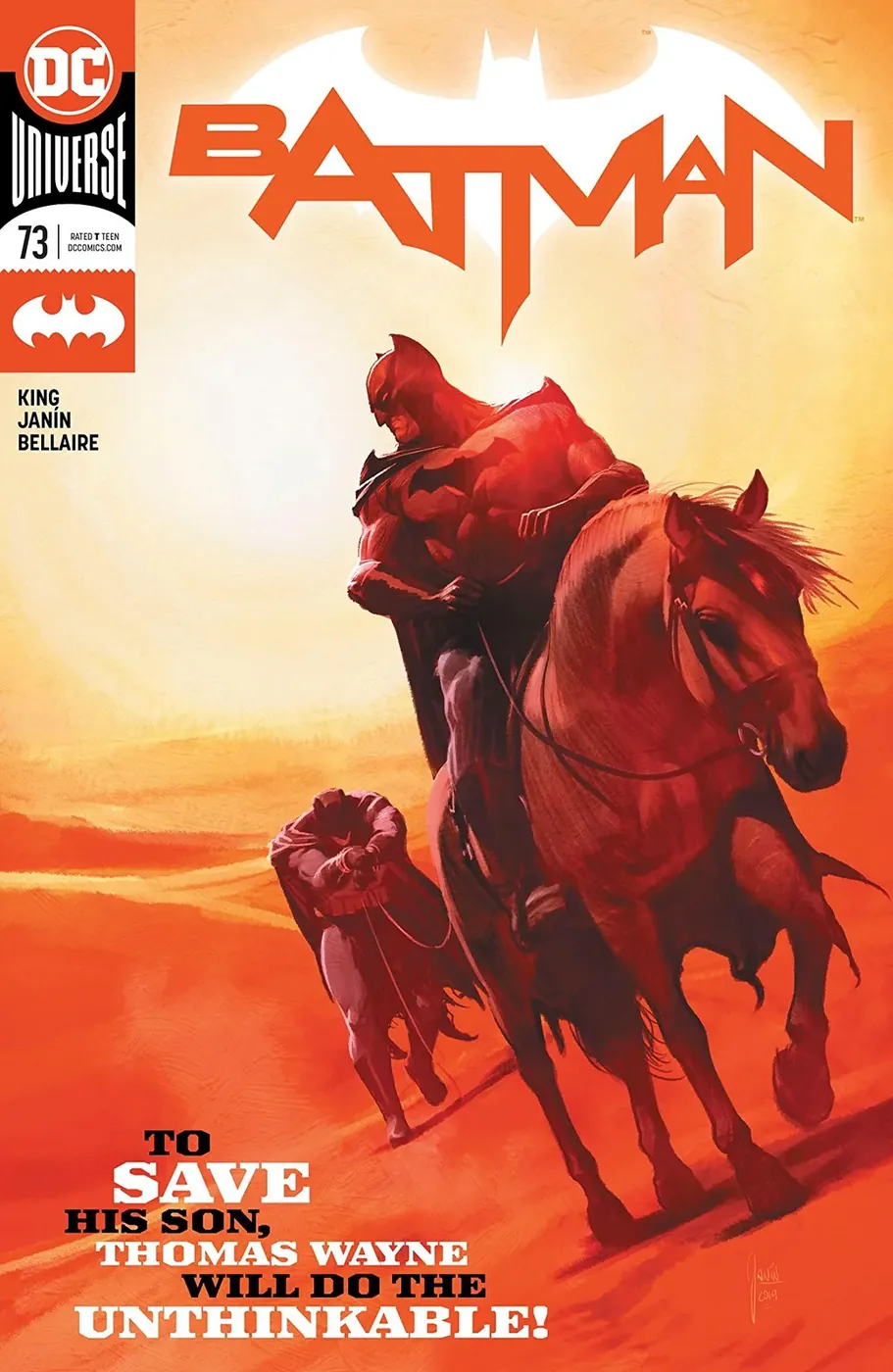 Cover of Batman #73