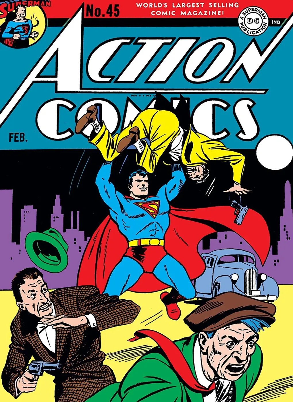 Cover of Action Comics #45