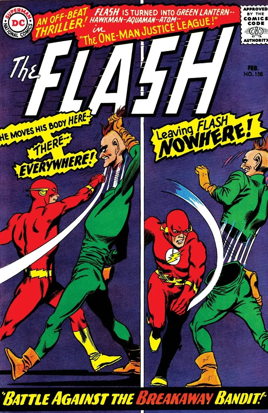 Cover of The Flash #158