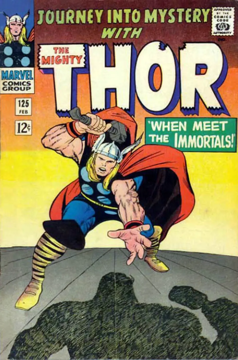 Cover of Journey into Mystery #125
