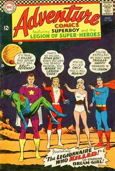 Cover of Adventure Comics #342