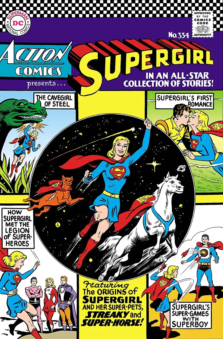 Cover of Action Comics #334