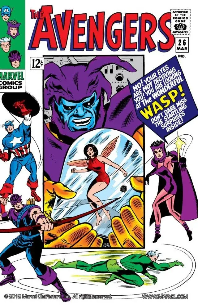 Cover of The Avengers #26