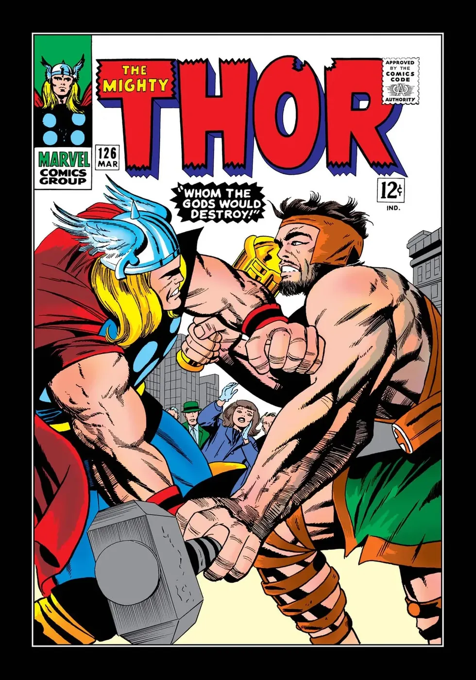 Cover of Thor #126