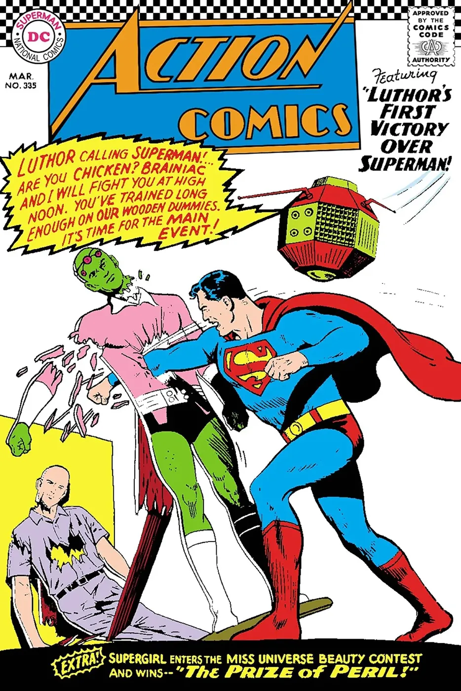 Cover of Action Comics #335
