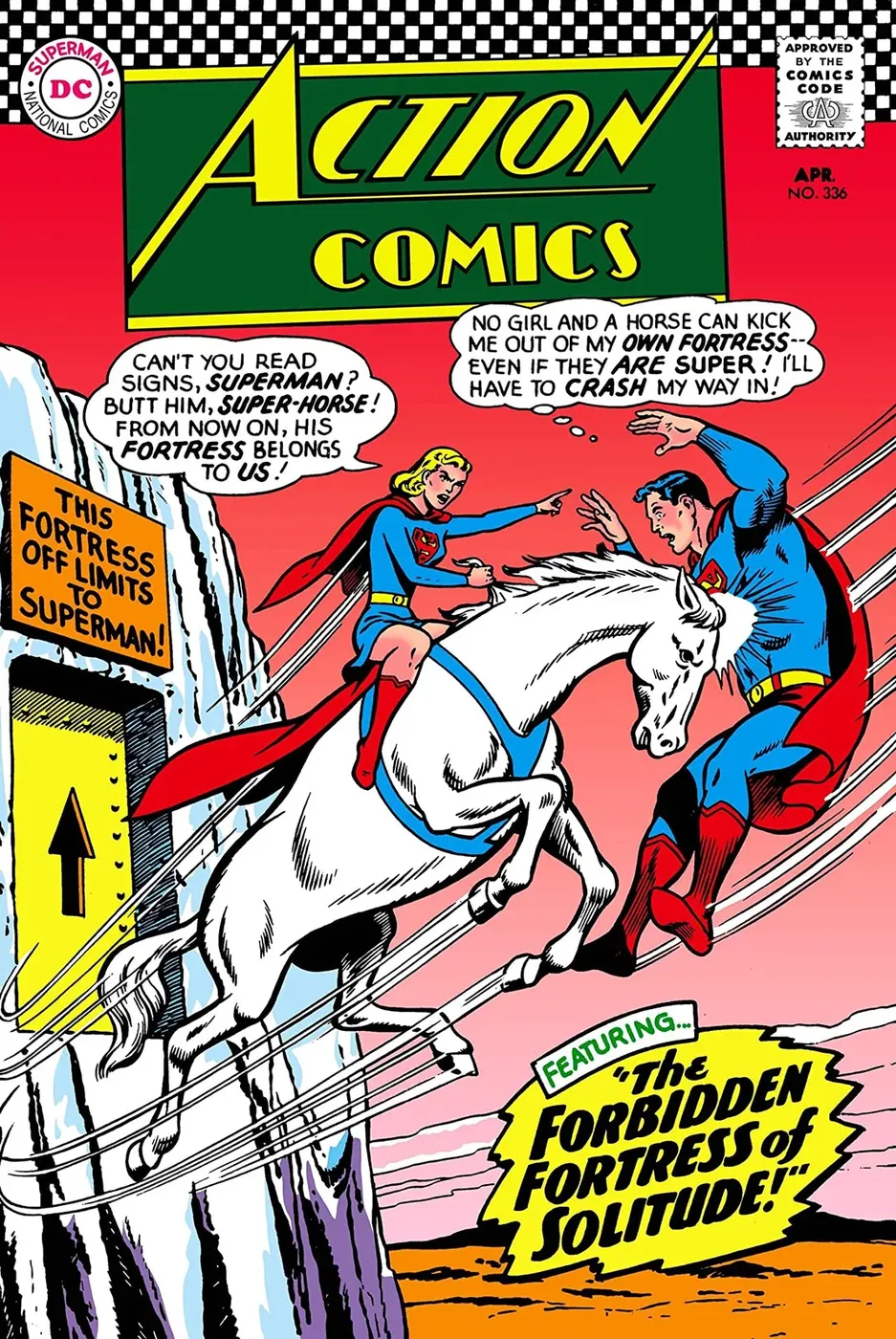Cover of Action Comics #336