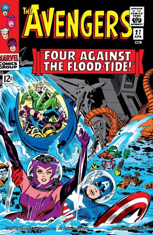 Cover of The Avengers #27