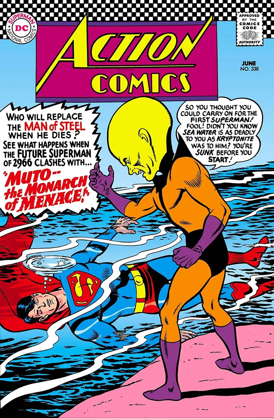 Cover of Action Comics #338