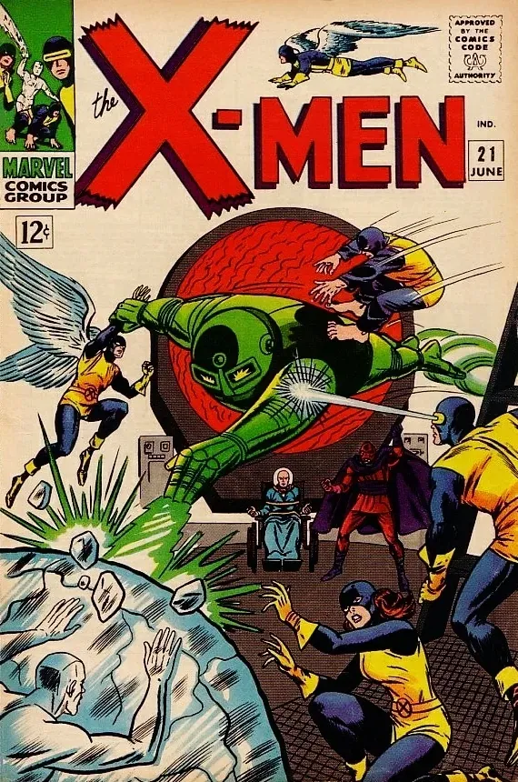 Cover of The X-Men #21