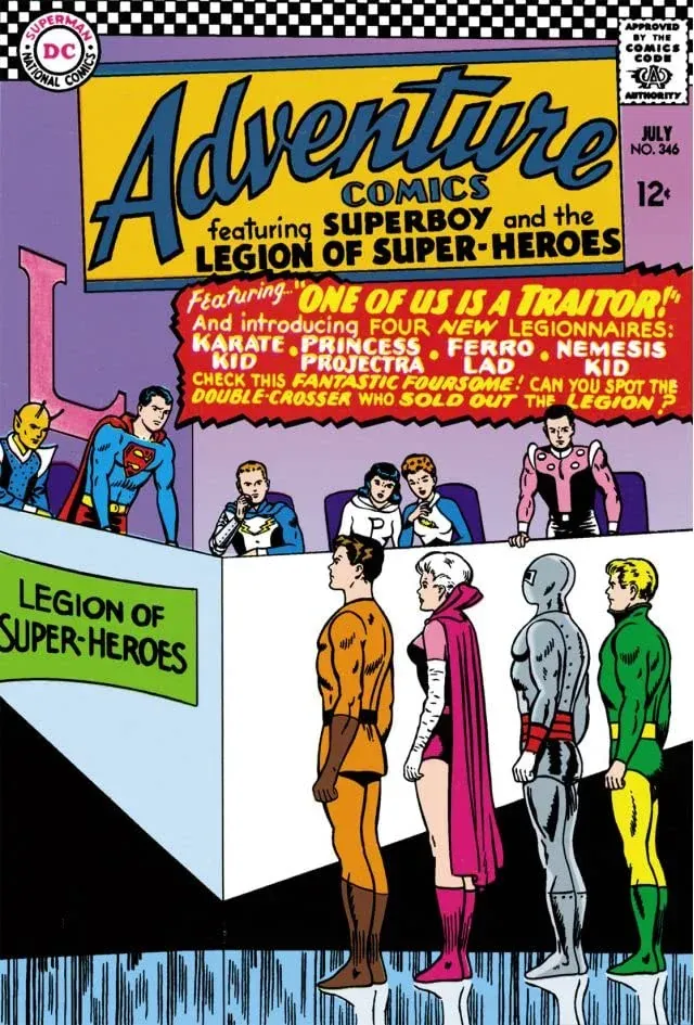 Cover of Adventure Comics #346