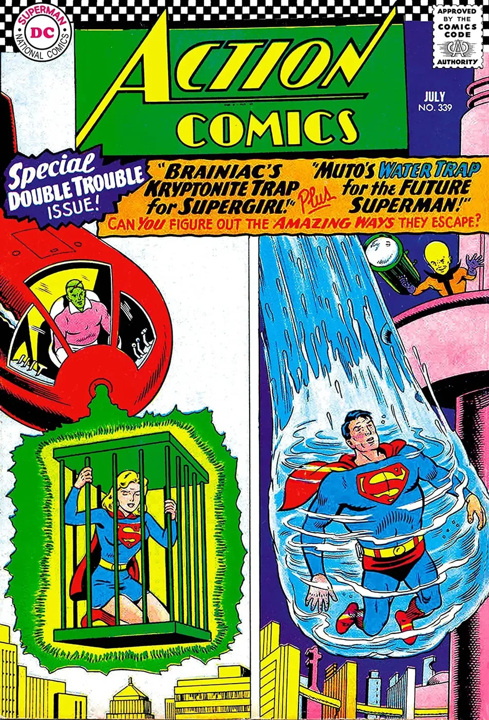 Cover of Action Comics #339