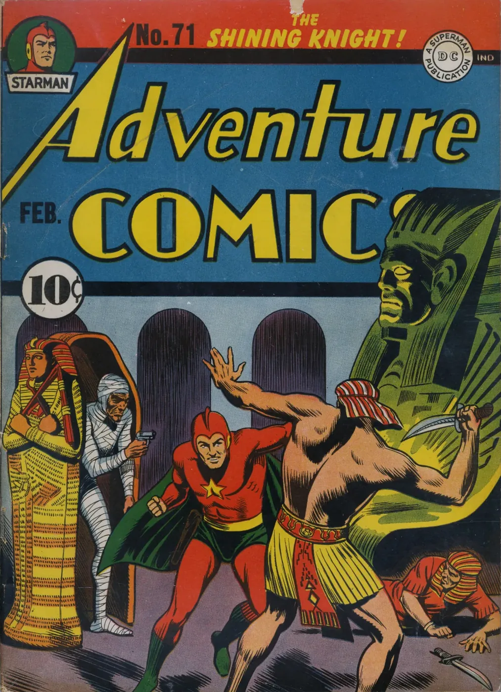 Cover of Adventure Comics #71