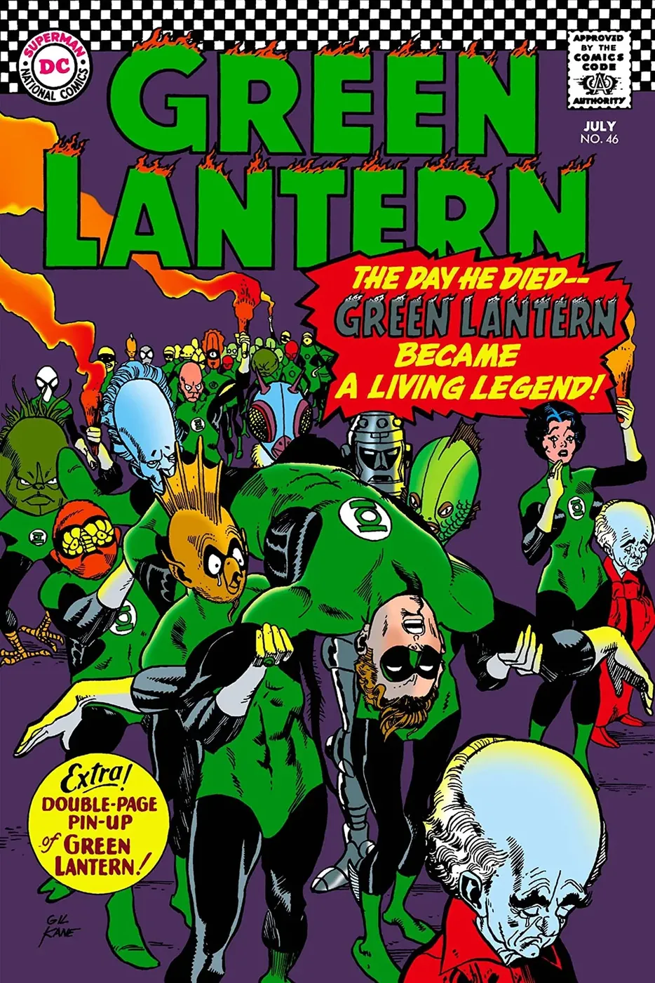 Cover of Green Lantern #46