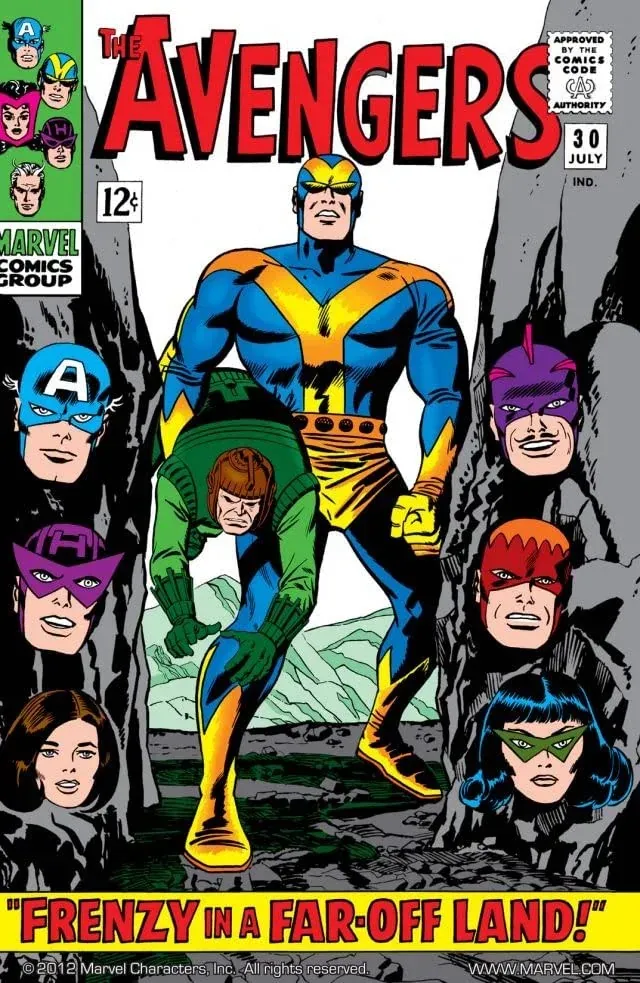 Cover of The Avengers #30