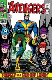 Cover of The Avengers #30